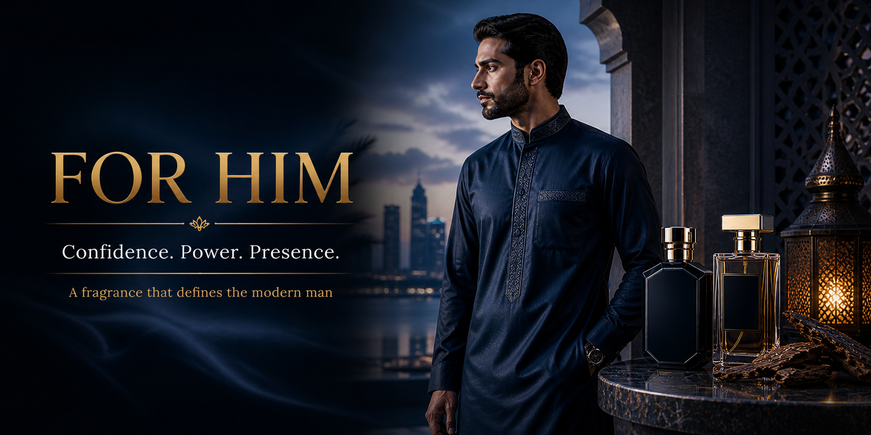 For him